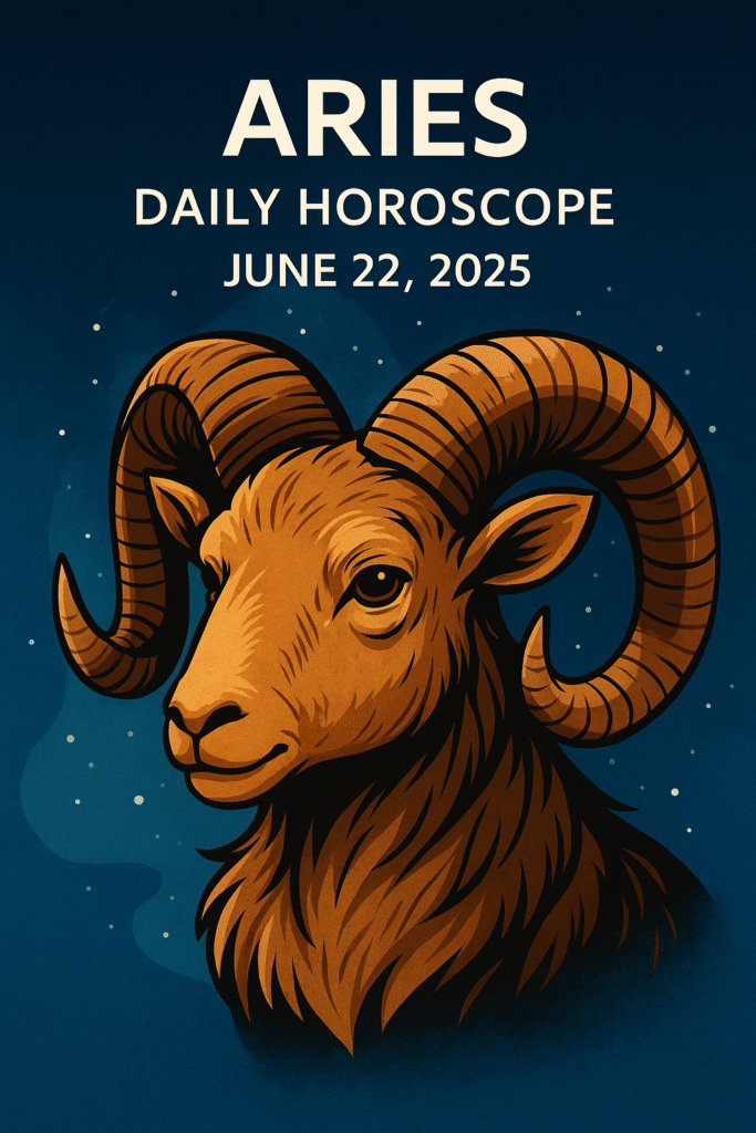 Aries daily horoscope